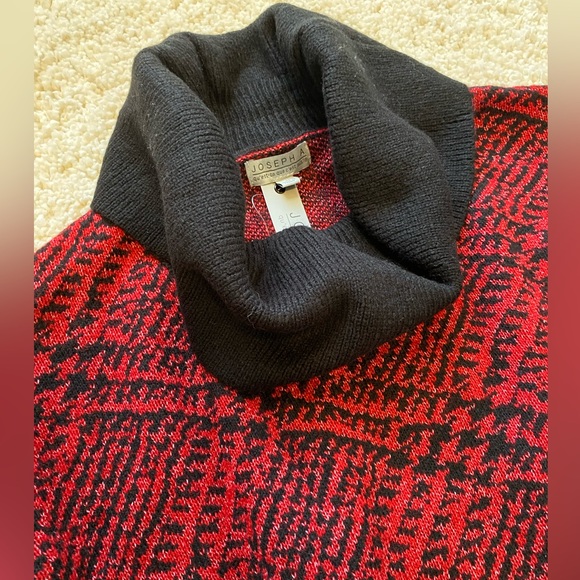 Joseph A Cowl Neck Sweater Size L Dolman Sleeves - Picture 8 of 14